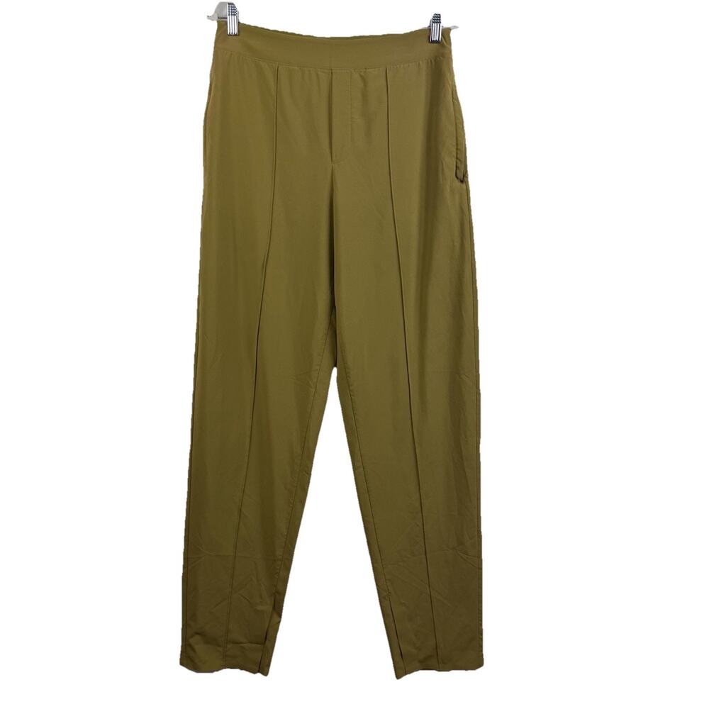 Athleta Vienna Slim Pant Size 10 Tall Athletic Casual Zip Pockets High Waisted